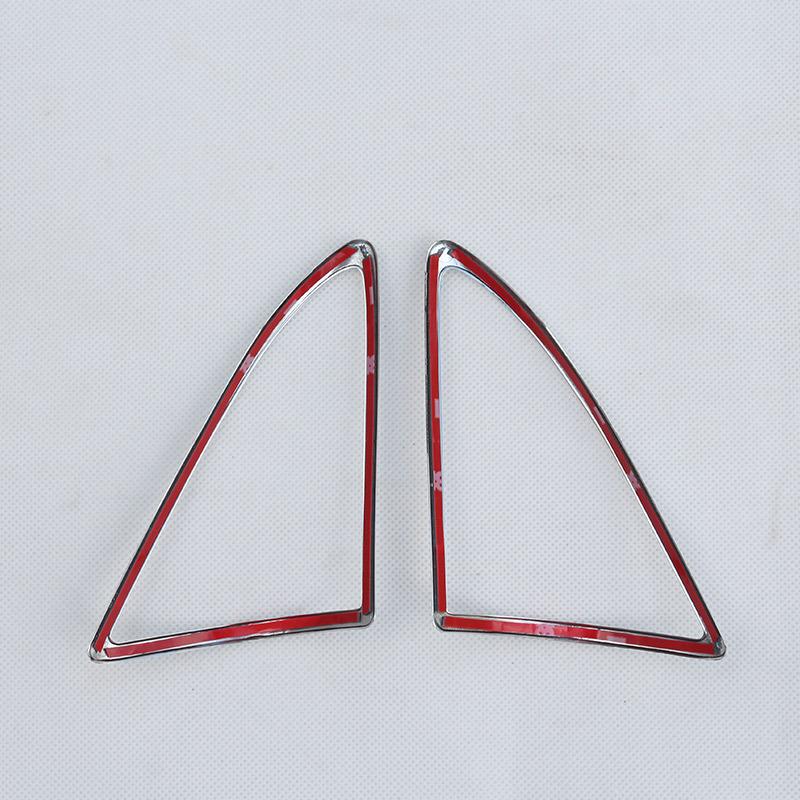 For Land rover Discovery 4 LR4 2009-2016 Car-Styling ABS Chrome Audio Speaker Frame Trim Auto Accessories 2pcs
