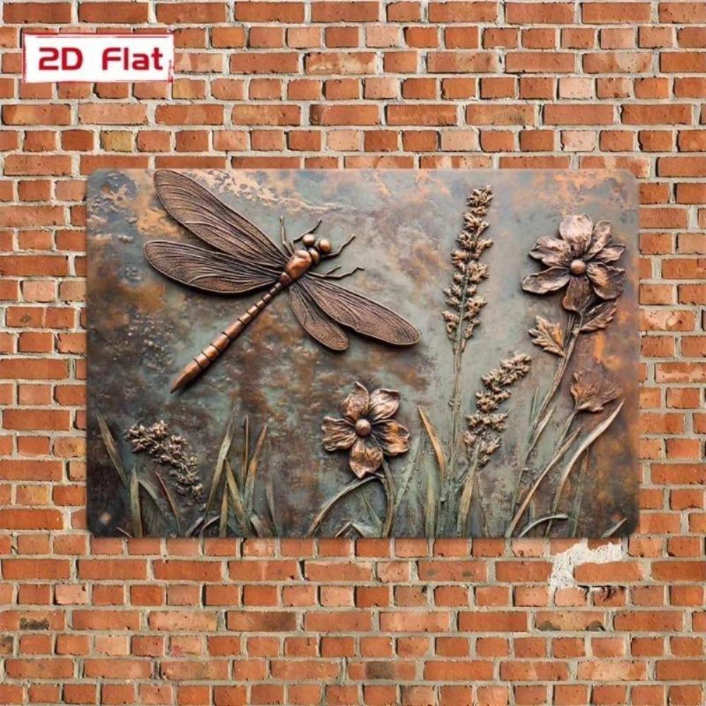 Retro Tin Metal Signs Decor Wall Art Vintage Plaque For Home Office Garage