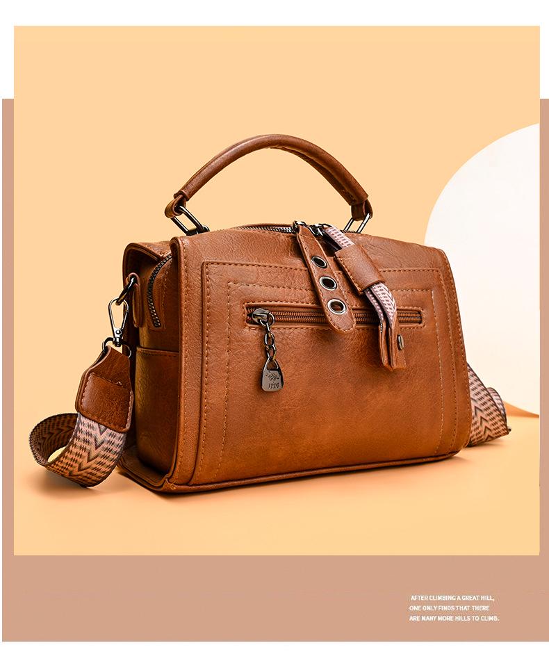 Women's Crossbody & Shoulder Bag - High-End, Large-Capacity Boston Commuting Bag