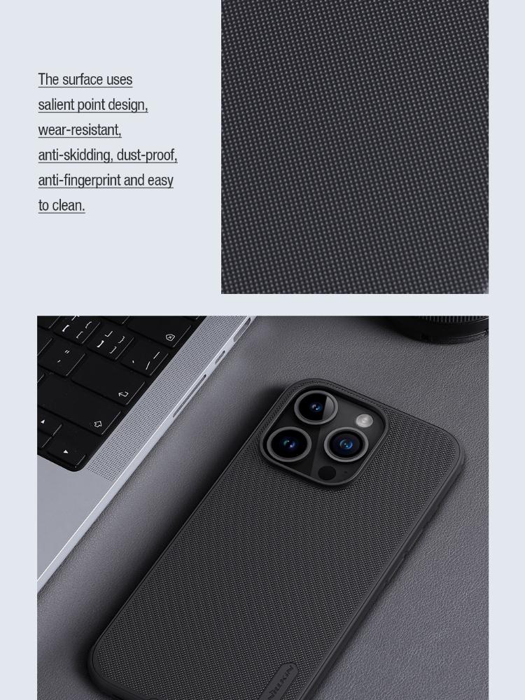 For iPhone 16 Pro Max Case Nillkin Frosted Shield Pro PC Magnetic Case For iPhone 15 Pro Max Magnetic Case For iPhone 14 Pro Max