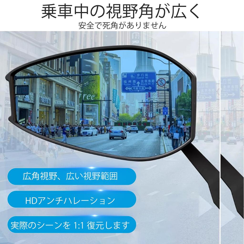 Motorcycle mirror, general purpose mirror, cowling mirror, anti-glare mirror, customized