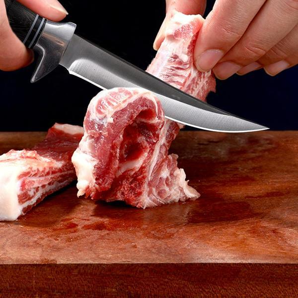 Fish Knife Boning Butcher Knife Slaughter Peeling Pig Hammer Stainless Steel Kitchen Knife