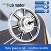 14" faltbares Elektrofahrrad Dual-Antrieb Nabenmotor 36V/48V 350W/400W/500W