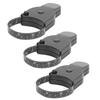 3pcs Dual Scale Retractable Measuring Tape Mini Portable Fitness Tape  Weight Loss Tracking