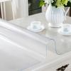 Transparent Frosted PVC Table Protector Mat