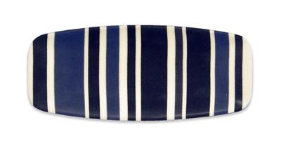 TATSU-CRAFT Handtuchablage, Torino Stripe, Tiefblau, Spülmaschinenfest, Stilvolle Kunststoff-Stiftablage, Handtuchhalter, Perfekt für den gewerblichen Gebrauch, Cafés,
