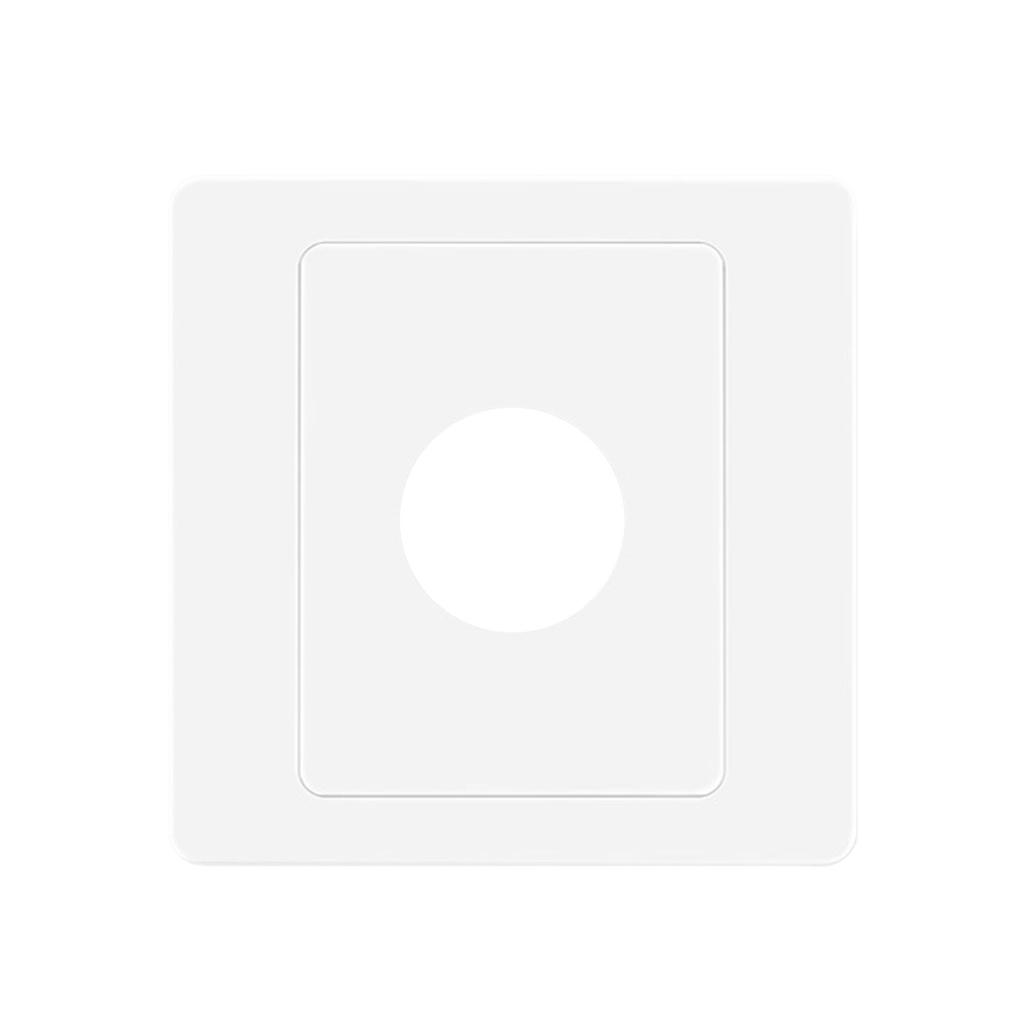 Nowoczesny Panel Dekoracyjny z Maskownicą Kabli Współczesna Płyta Maskująca Elegancka Płytka Czołowa Odpowiednia do Gniazda Typu 86