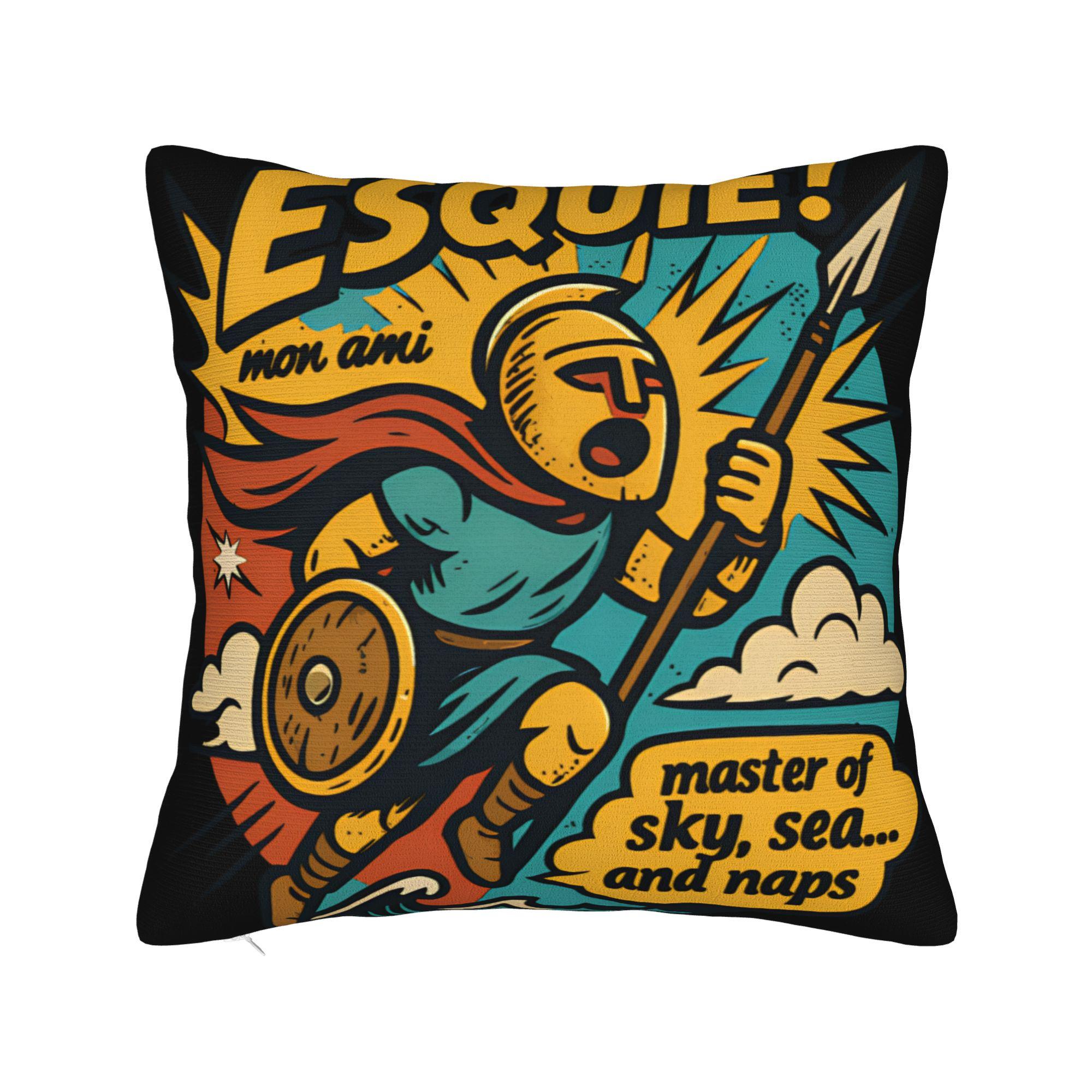 Clair Obscur Expedition 33 Наволочка Мягкая Наволочка Ретро Модные Наволочки Для Дивана Домашний Декор 12x12Inch