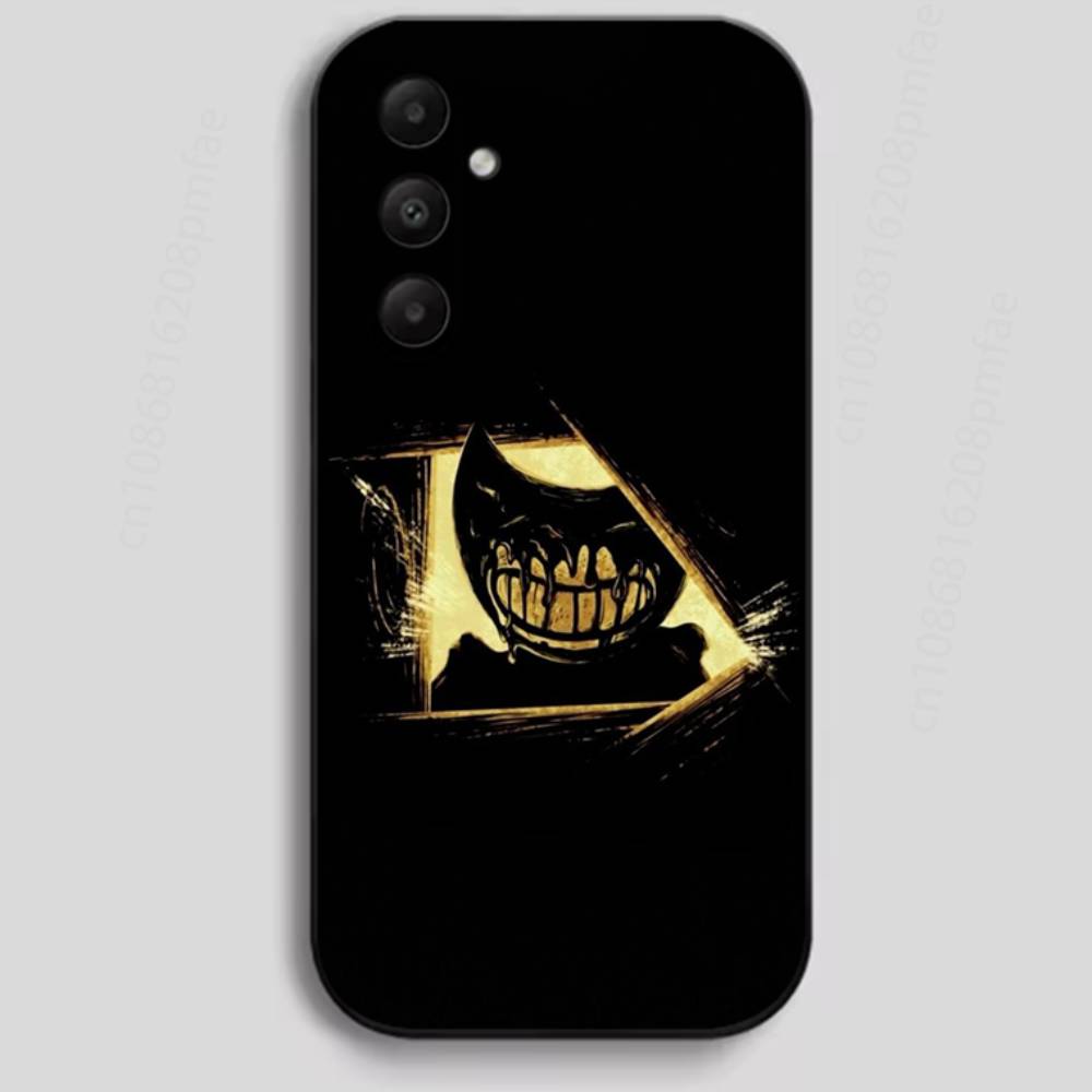 Machine B-Bendy and the Ink Phone Case For Samsung Galaxy A13,21s,22,31,32,40,52,71,A91 Soft Black Shell