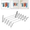 Foldable And Adjustable Wall Mounted Towel Rack Bathroom Accessory