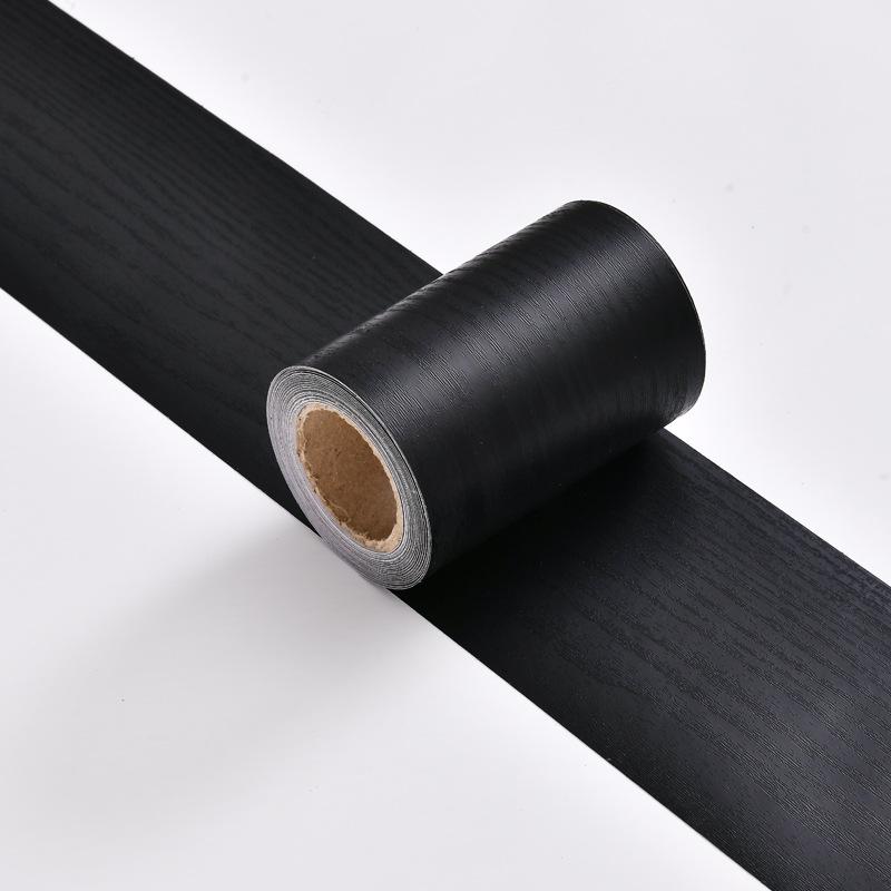 1pc 5M Self-adhesive Wall Trim Line Skirting Border Waterproof Baseboard Wallpaper Sticker For Living Room Home Decoration