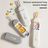 3-Compartment Pill Box - Portable Daily Organizer, Travel Medicine Container, Moisture-Proof Pill Case