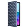 For vivo Y28s 5G/T3 Lite 5G/Y03/Y18 4G/Y18e 4G Protective Case Magnetic Closing Rhombus Imprinting Leather Phone Shell