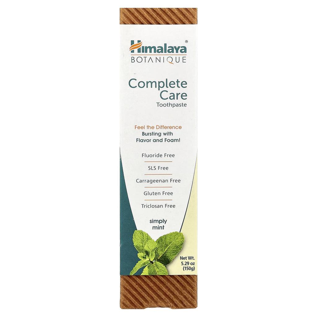 Botanique, Complete Care Toothpaste, Simply Mint, 150G(5.29Oz)