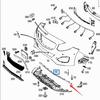 Front Bumper Lower Decorative Bright Strip for Mercedes-Benz B-Class B200 W246