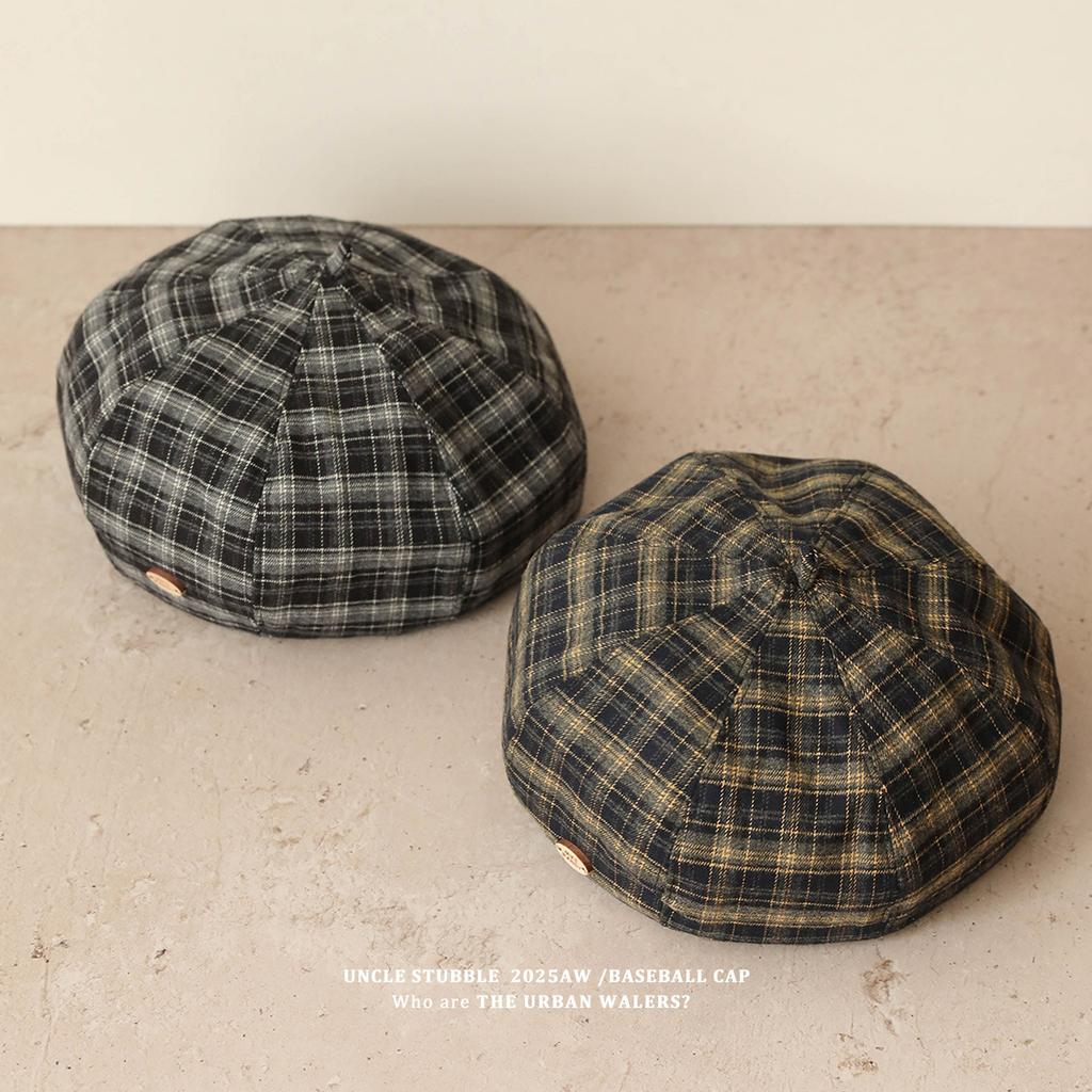 The Painter's Hat Girl's Retro Figure  Enhancing Small Octagonal Hat for Autumn and Winter  A Warm and Fashionable Beret Hat for Autumn and Winter