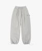 Iesn Pintuck Wide Carpenter Pants Gray