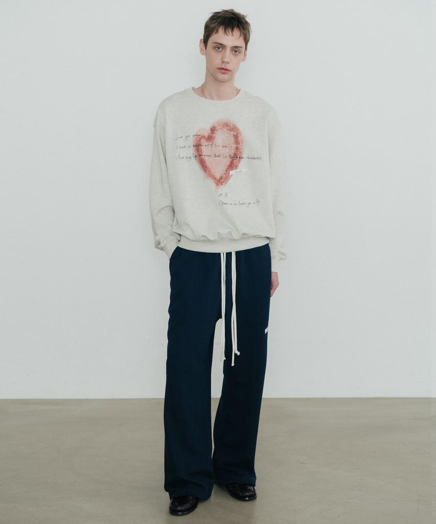 SSIN AND LEE Tailor Cotton Sweatpants Navy