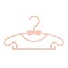 Thickened Plastic Clothes Hanger for Infants, Toddlers, and Kids