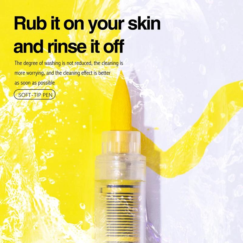 120/72/60 Colors Waterproof Acrylic Marker Pens with Soft Brush Nib,  Students' Art On Glass, Stone, Metal, Wood, Plastic &Paper