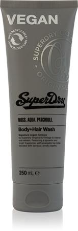 

Superdry Moss. Aqua. Patchouli. body and hair shower gel TU прозрачный