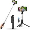 3 In 1 Wireless Bt Selfie Stick Handheld Portable and Flexible Tripod Portable Phone Tripod