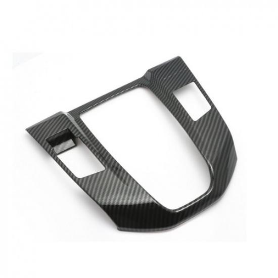 Carbon Fiber Style Gear Shift Box Panel Cover Trim For Honda CR-V CRV 2017-2020<
