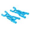 2pcs RC Aluminum Front Lower Suspension Arms for Losi  T 2.0 2  1Celsius18 RC Stadium Truck(Blue )