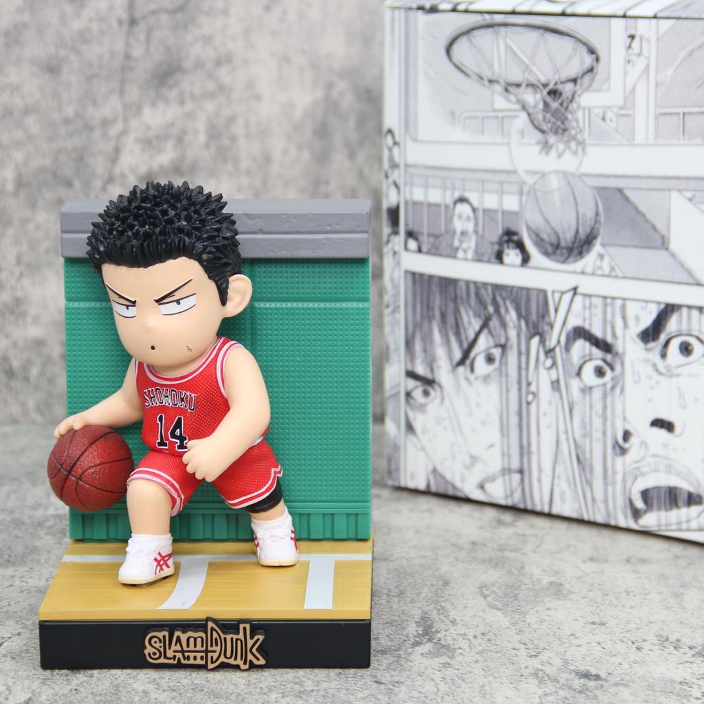 Gymnasium SLAM DUNK figure Q version Xiangbei five tigers cherry wood flower path Liuchuan maple animation blind box ornament gift