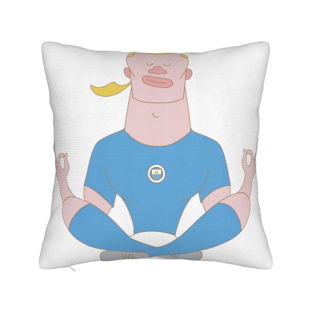 Erling Haaland record breaker Pillow Cover Comfy Cushion Cover Novelty Pillow Case For Living Room Sofa