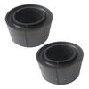 FOR Jeep FOR Wrangler Models From 1997 To 2012 2Pcs Coil Springs 1.68 Inch Inner Wall Height Black Replacement For CSS-1168