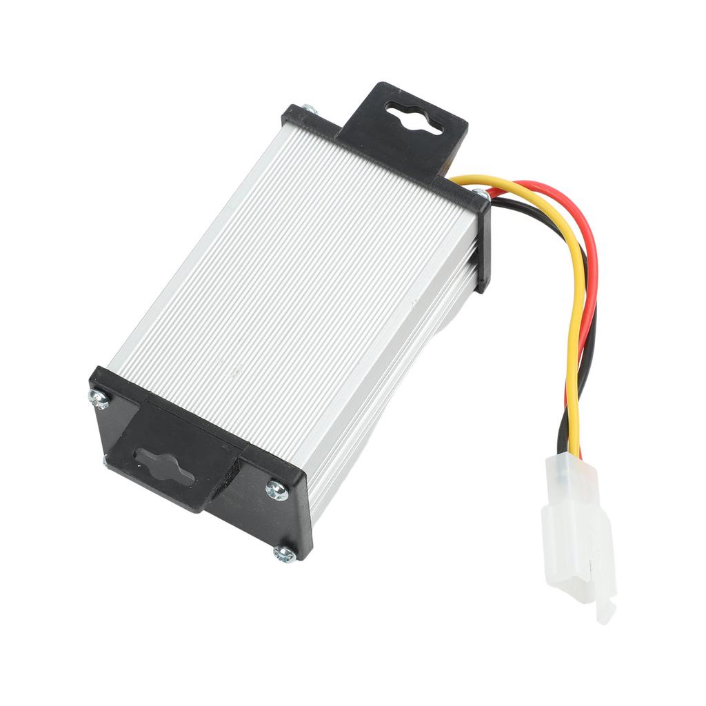 DC 36V 48V 72V to 12V 10A Transformer Adapter with Built In Fuse Protection for Electric Vehicle 12V Load Support