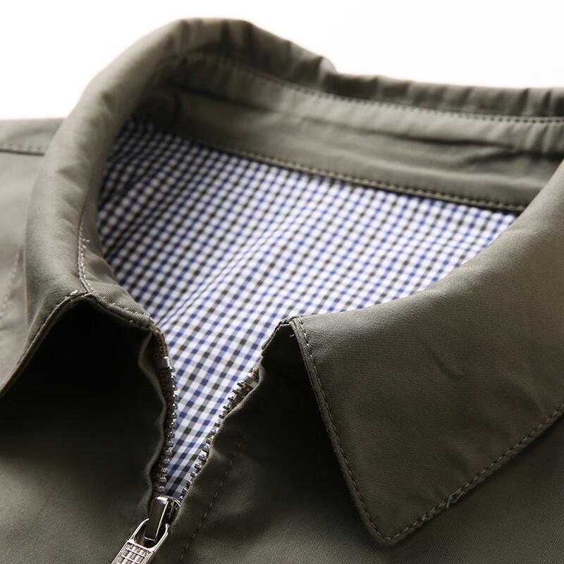 Hengyuanxiang Men's Pure Cotton Business Casual Jacket