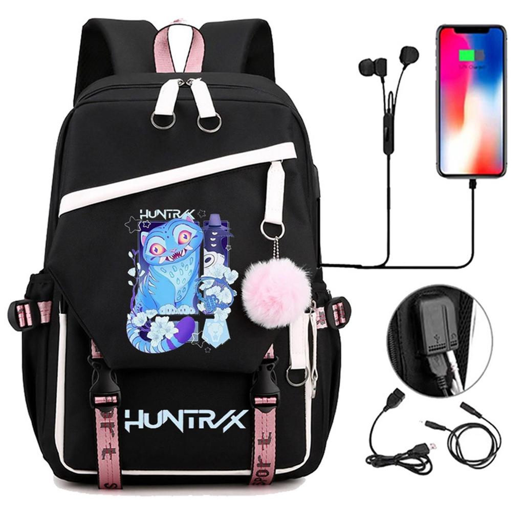 K-POPDemon Hunters High-value Campus Style Korean Version Schoolbag High School Student Backpack