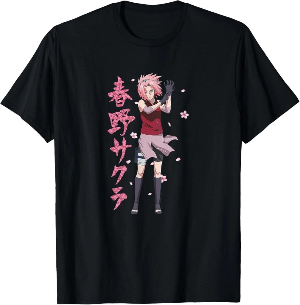Naruto Shippuden Sakura Cherry Blossoms Anime T-Shirt