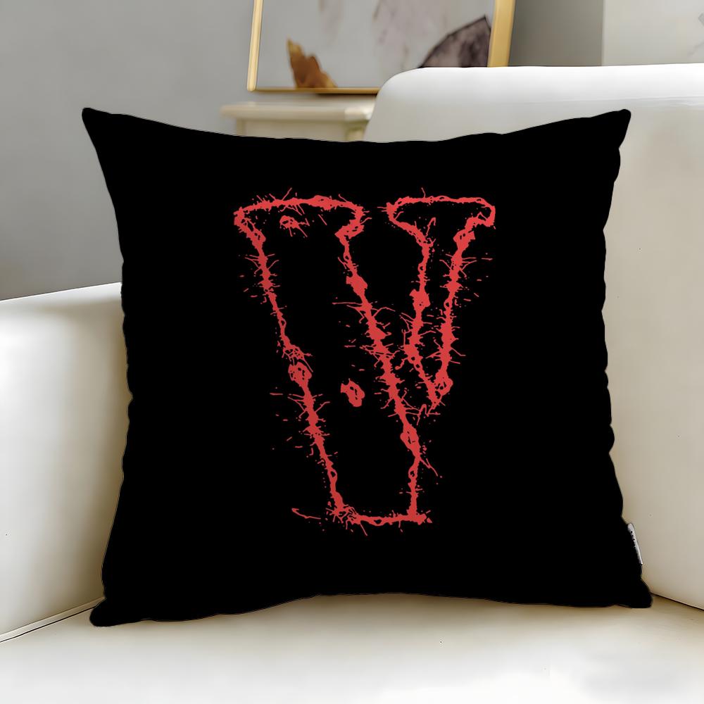 popular fashion brand Vlone Cushion Cover Soft & Easy-Wash Pillow Case – Versatile for Couch, Bed, Travel and Office