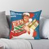 Wham Christmas Square Pillowcase Polyester Linen Velvet Creative Zip Decorative Pillow Case Home Cushion Cover Wholesale