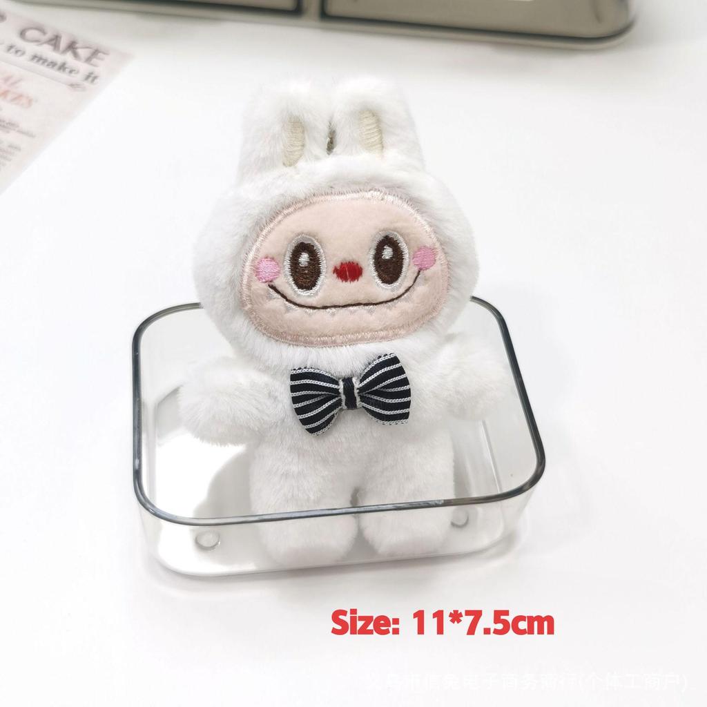 SCIONE New LABUBU Plush Pendant Cute Plush Doll Keychain Bags Pendant DIY Accessories