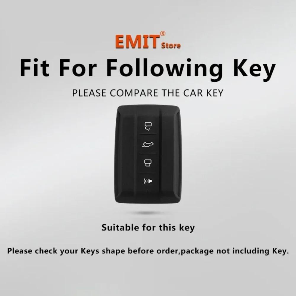 Zinc Alloy Car Key Case for Great Wall GWM TANK 300 400 500 700 Remote Cover Bag Shell Keychain Holder Accessories