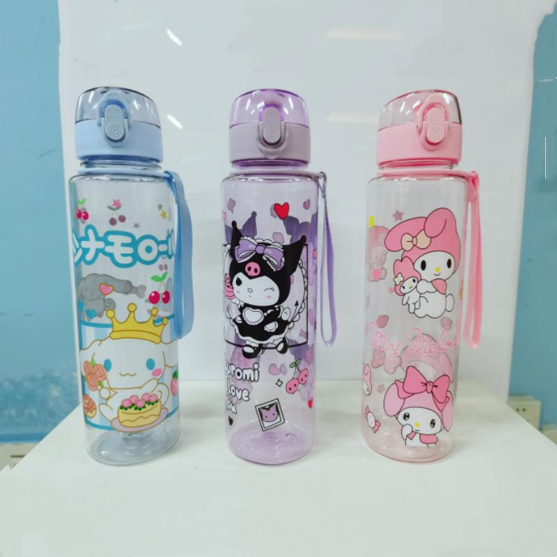 Hello Kitty Capy Bara Fashion Cartoon Pattern Sports Portable Water Cup Design High Aesthetic Tea Cup Hello Kitty Capy Bara