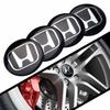 4PCS 56mm Car Wheel Center Cap Metal Badge Sticker For Honda Accord Civic FIT Insight CRV Jazz HRV CRZ CRX City Vezel Pilot