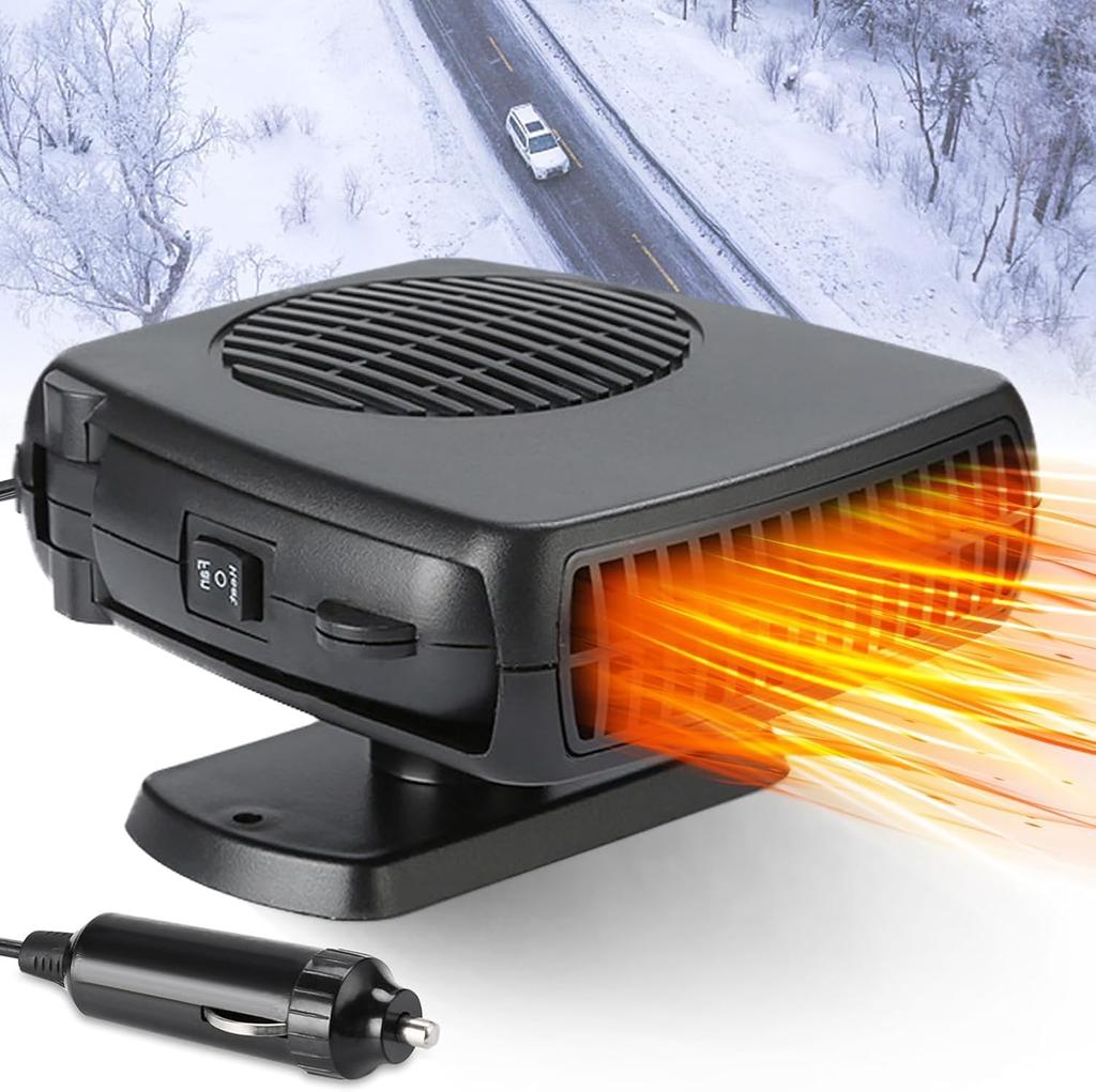 Car Fan Heater, Rapid Heating, For Both Cold and Cold Use, Car Heater, 360°