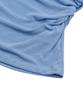Mucent Viola One-Shoulder Asymmetrical Shirred Short Sleeve T-Shirt (2 Colors)