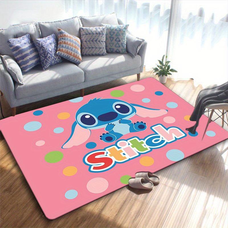 1ks Koberec s motivem Lilo a Stitch od Disneyho Kobercová plocha Protiskluzový koberec Ručně omyvatelná podložka Vhodné do obývacího pokoje Ložnice Domácí dekorace