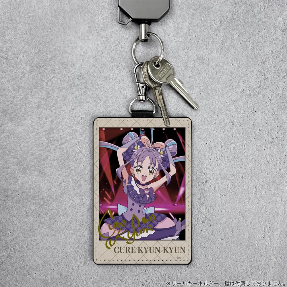 [Official] 2D Cospa Kimi To Idol Precure Cure Kyun Kyun Pass Case (with Carabiner)