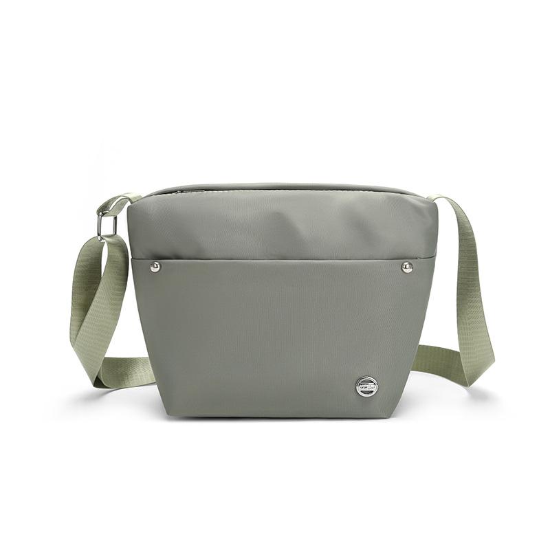 Nylon bag women's large-capacity new summer versatile simple popular shoulder crossbody bucket bag