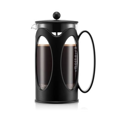 BODUM Kenya French Press Coffee Maker, 1L, Black, Authentic, 10685-01J