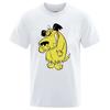 Muttley T Shirt Cartoon Funny Cotton Laughing Dog Humor Hihi Heehee  Fashion Street T-shirt Men Brand Tee Shirt