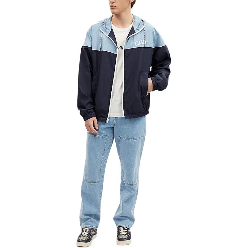 COACH SS24 Jackets & Coats Men's Mixed Blue CO798-BLMC