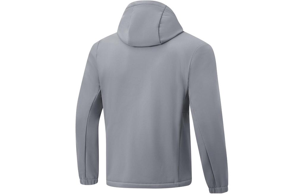Li Ning Fitness Series Jacket Men's Rubble Gray AFDT635-4